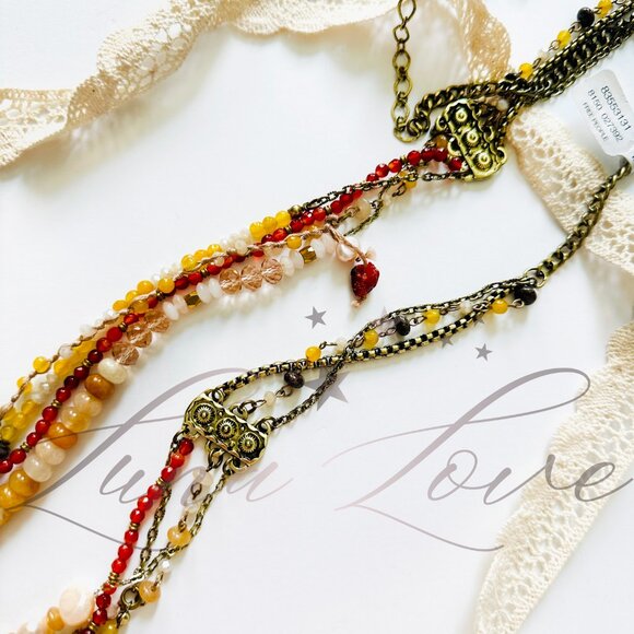 FREE PEOPLE x Ariana Ost Secret Life Crystal Belly Chain NWT - Picture 5 of 7